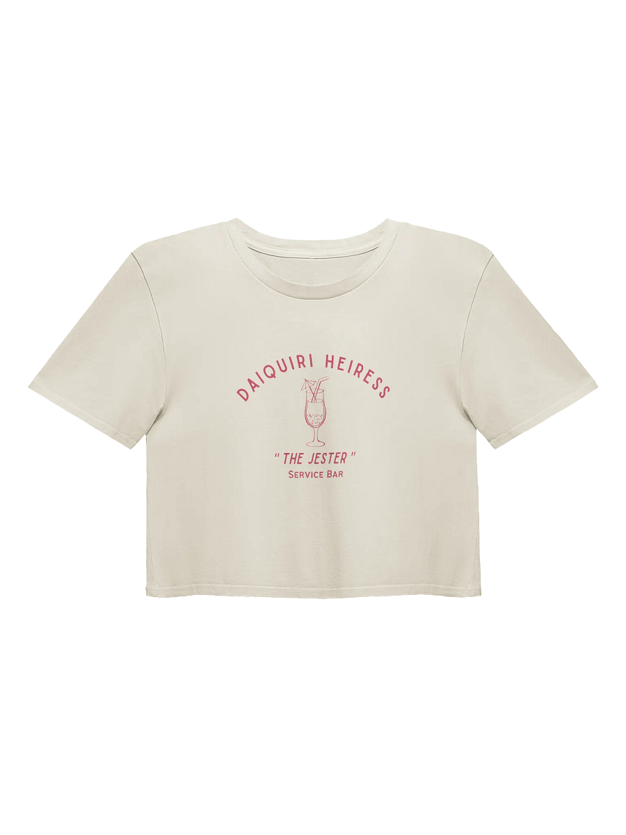 CHECK PLEASE! DAIQUIRI CROP - WHITE-IVORY product image (1)