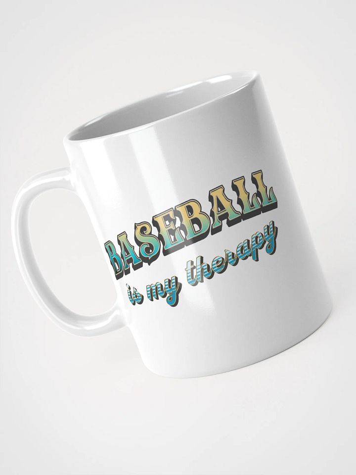 Baseball Is My Therapy Bliss Mug product image (2)