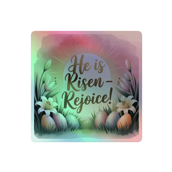 Rejoice: He is Risen Sticker Set product image (2)