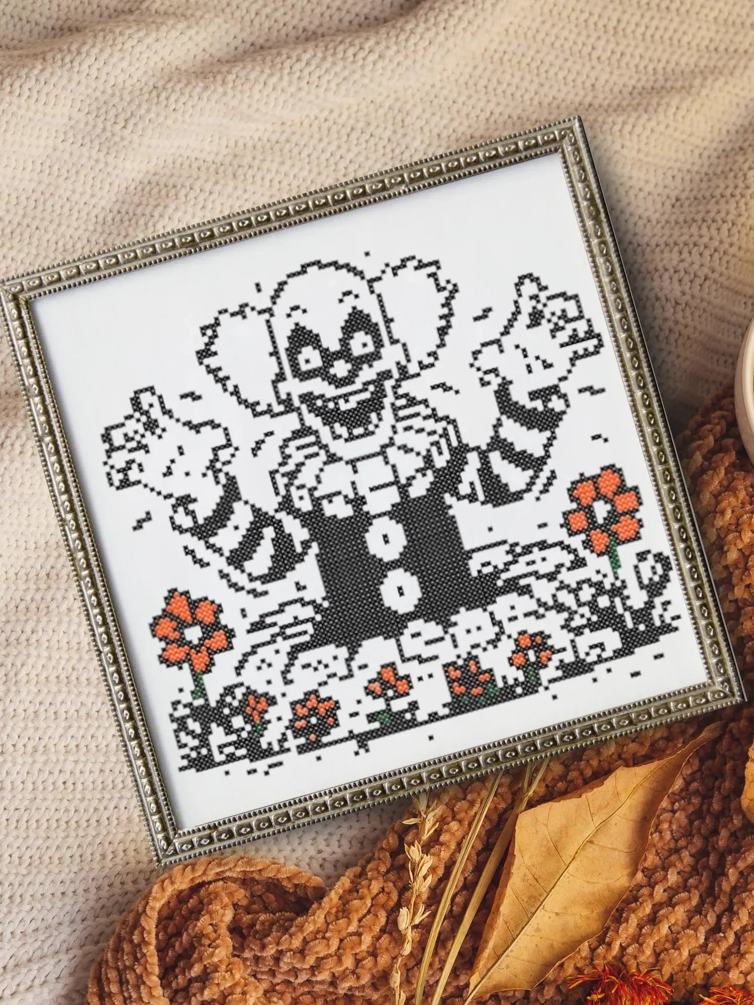 Clown Rising Cross Stitch Pattern product image (5)