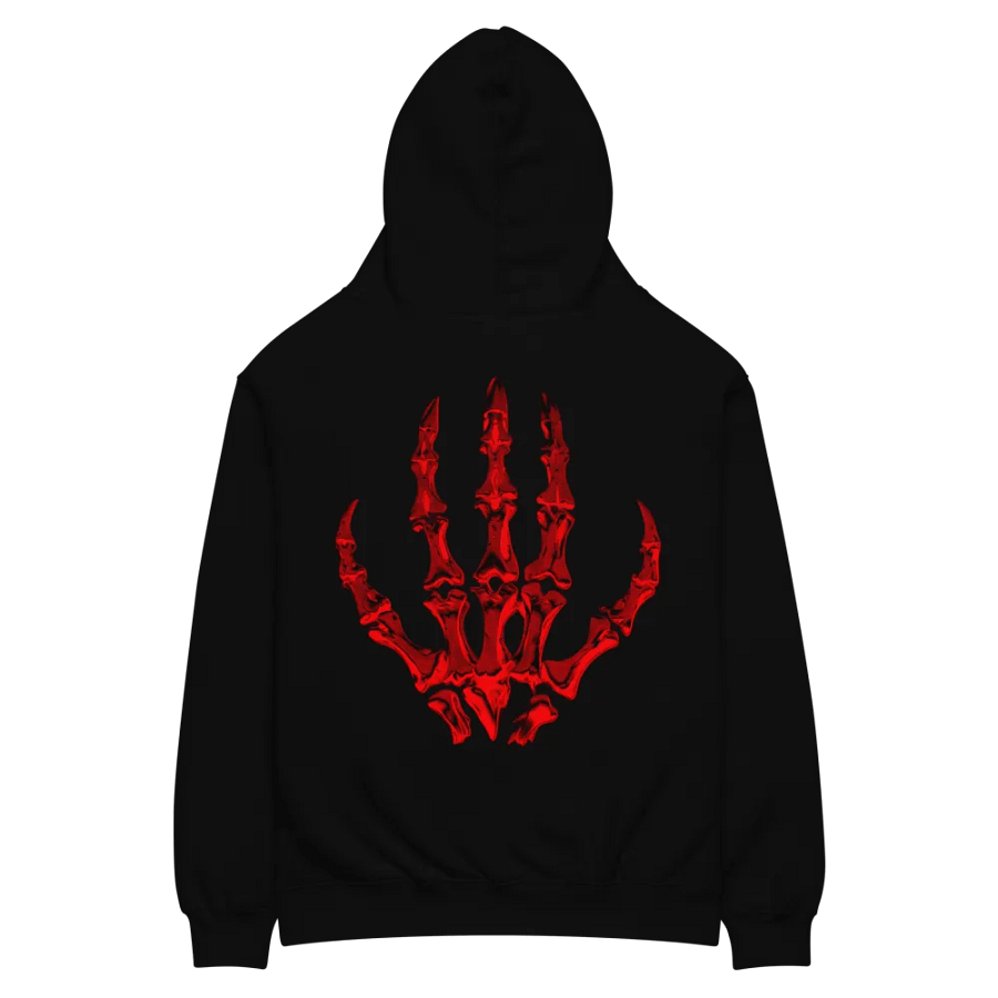 Gradient Typography Hoodie - Bloody Red product image (5)