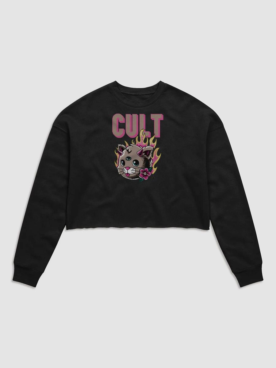 FIRE CAT LONG SLEEVE CROP product image (2)