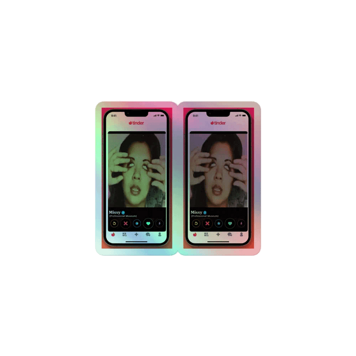 IDontKnowWhatToCallThis profile holographic stickers product image (1)