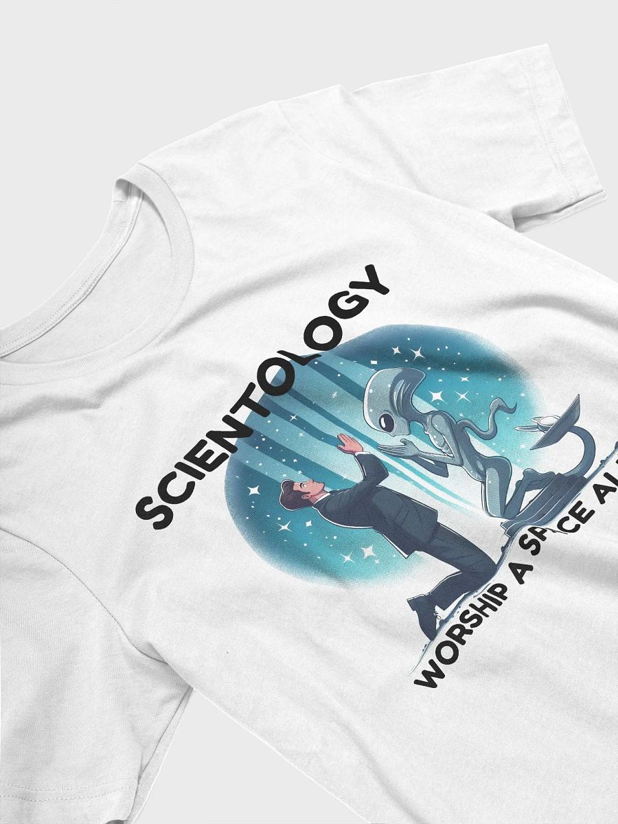 Scientology Worship A Space Alien Tee - Light Colors product image (23)