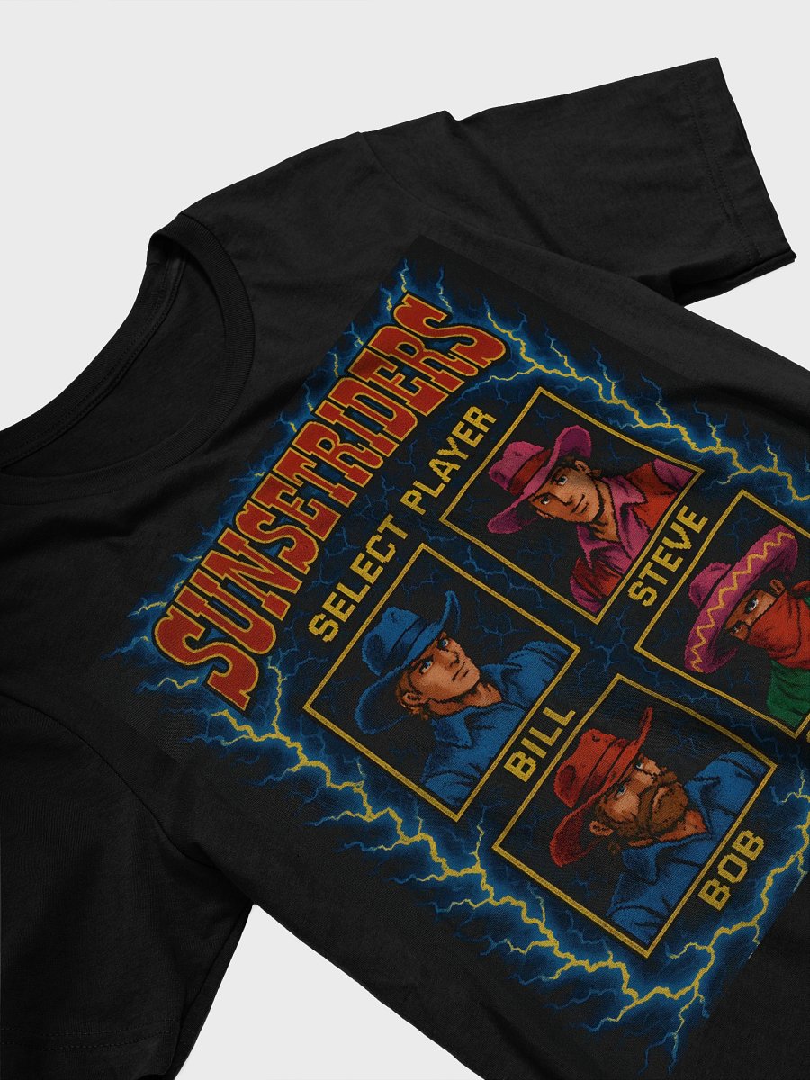 Sunset Riders Pixel Art T-Shirt product image (26)