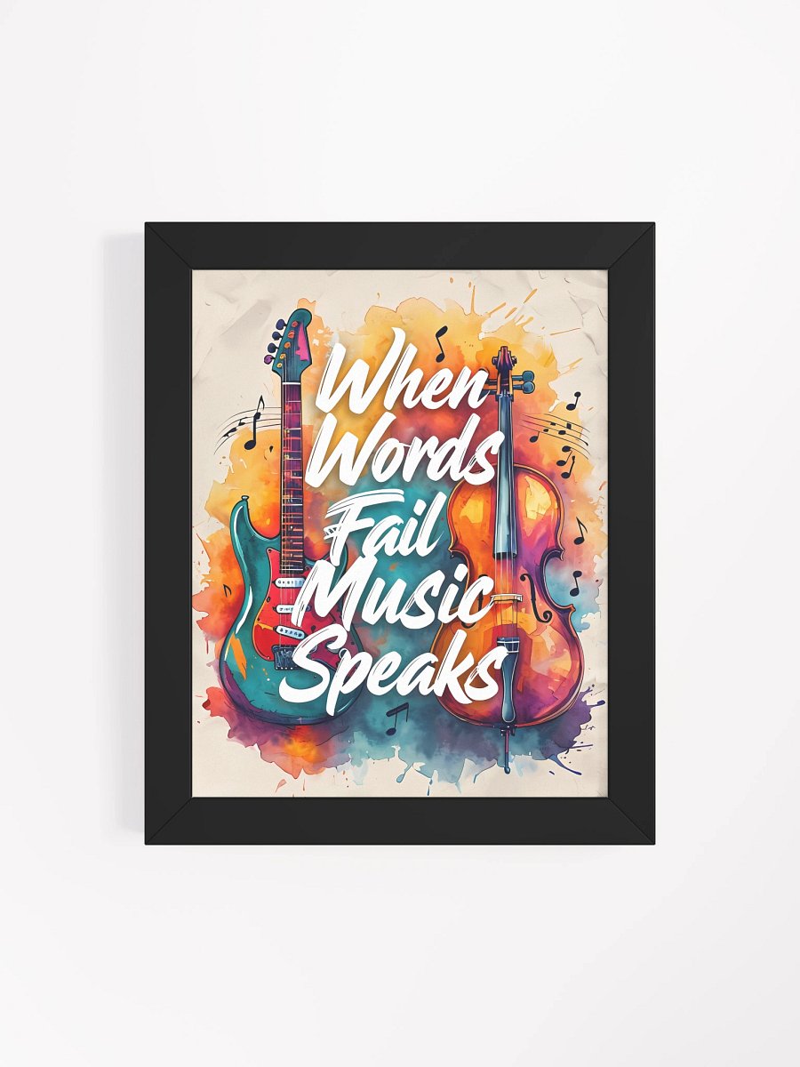 Musical Harmony Framed Poster product image (5)