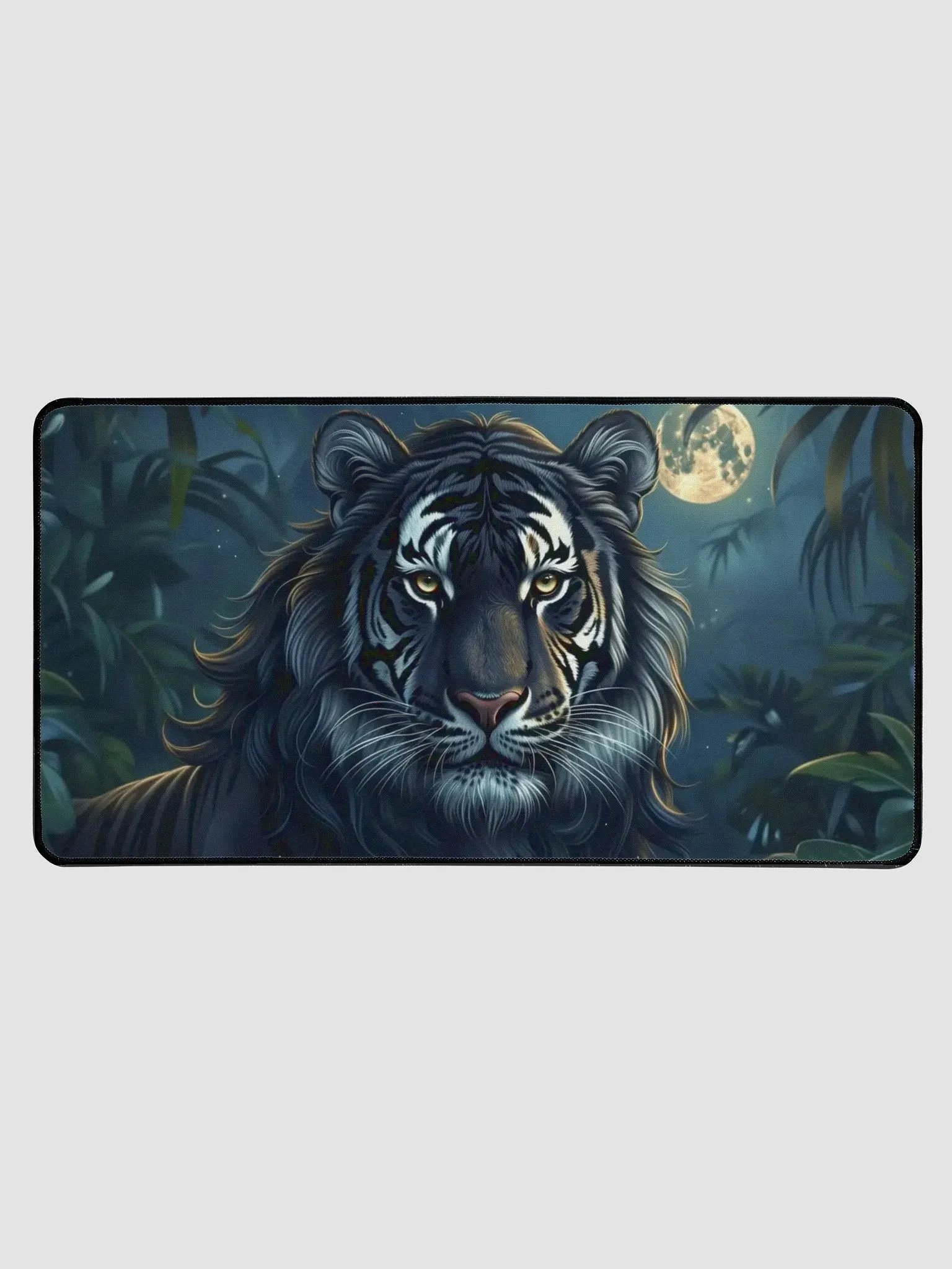 Moonlit Tiger Desk Mat product image (1)