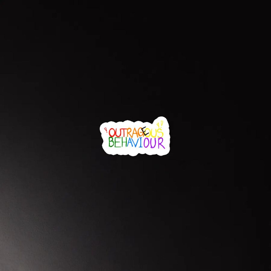 OUTRAGEOUS BEHAVIOUR!!! - Magnet product image (3)
