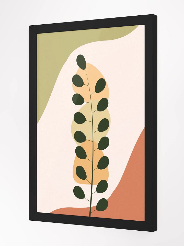 Minimalist Botanical Elegance Framed Poster product image (9)