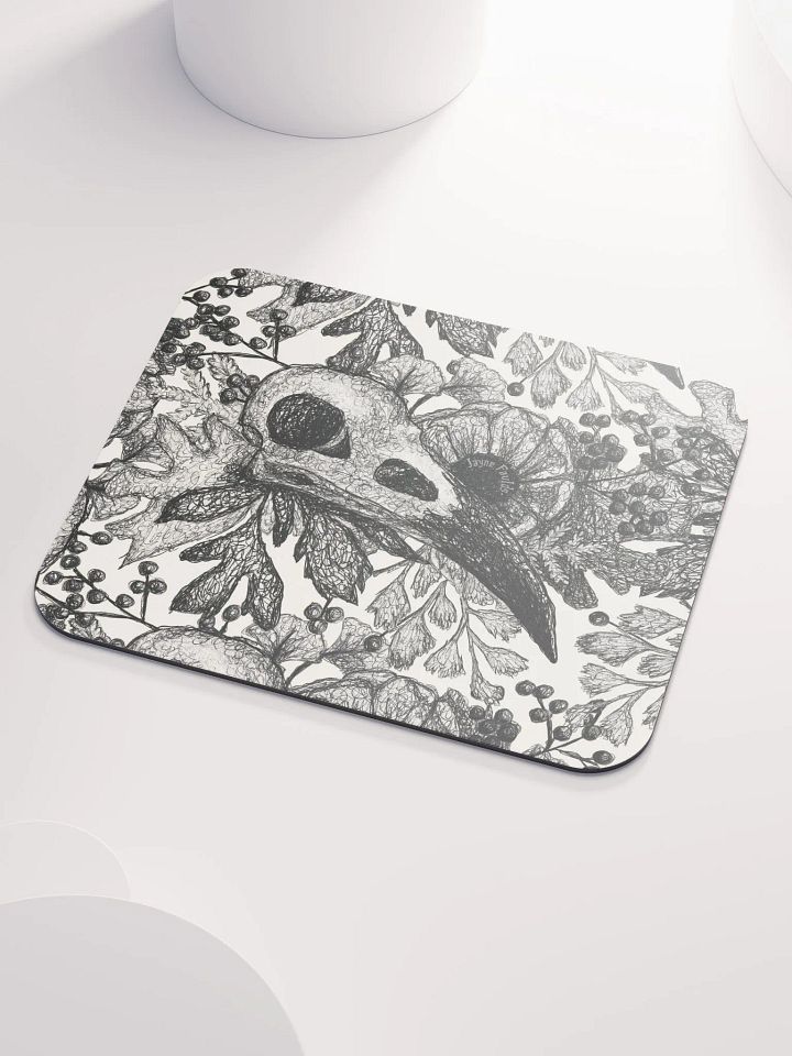 Raven Skull Mouse Mat product image (2)