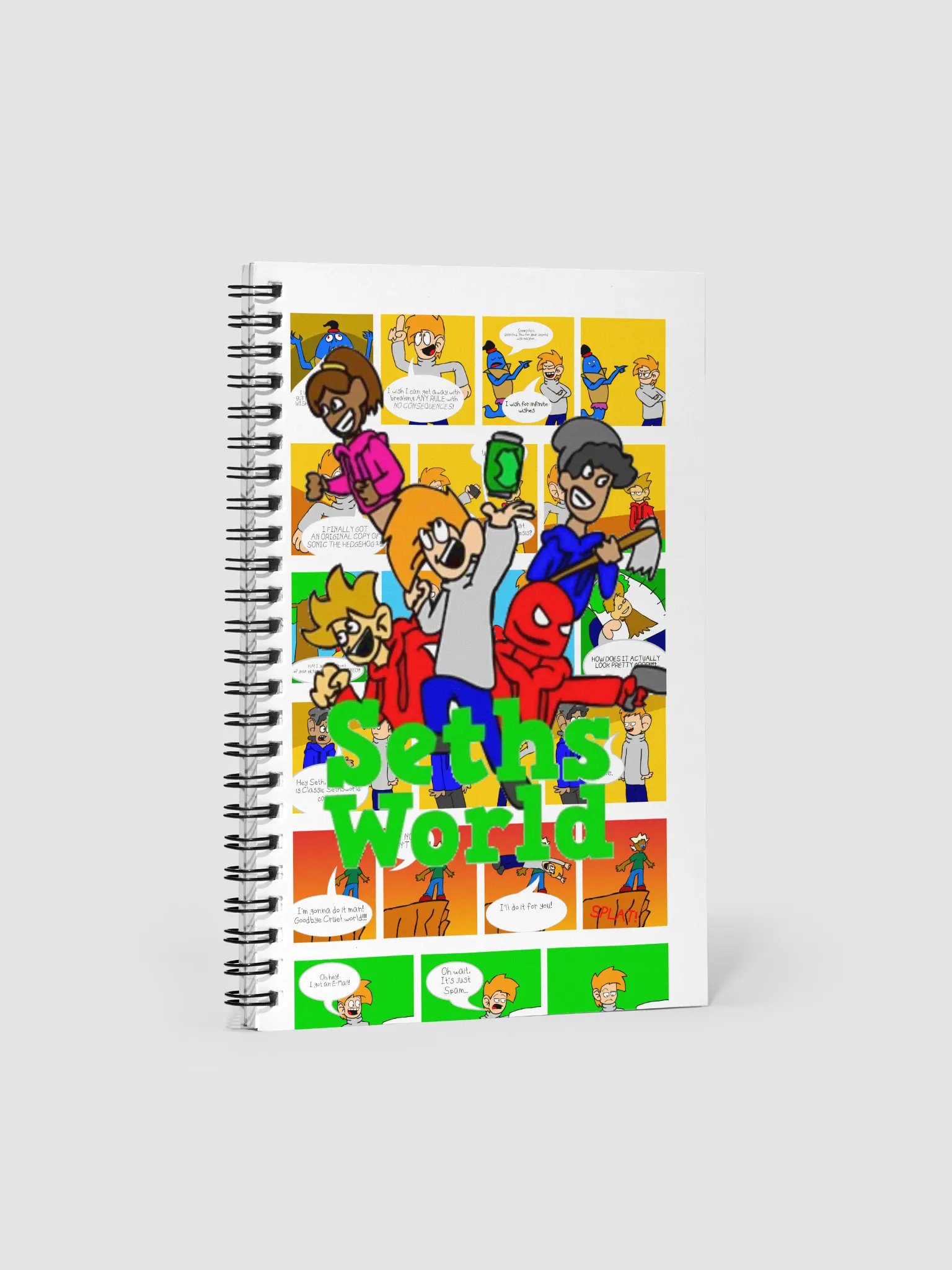 Sethsworld Comic Notebook product image (1)