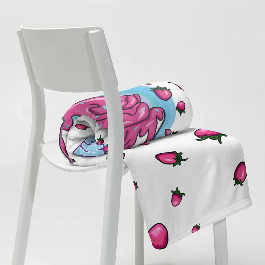 Strawberry Throw // Throw Blanket by Allcolor product image (8)