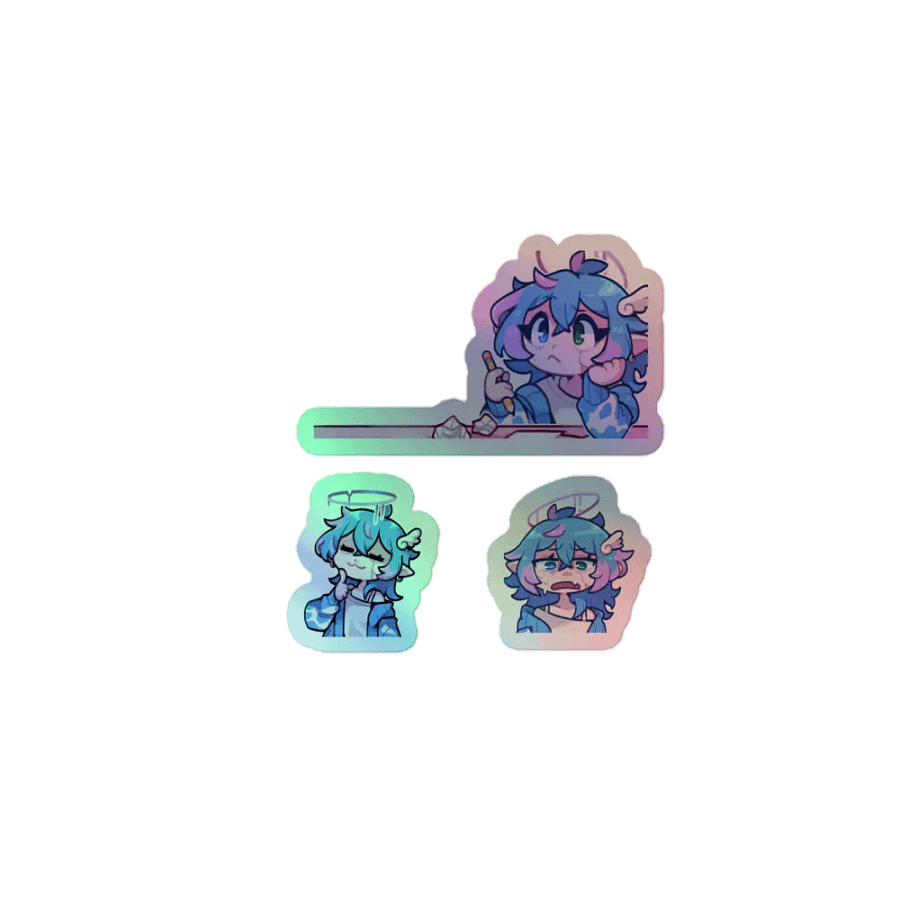 Sunflower Smith 2.0 Holographic Sticker Set product image (1)
