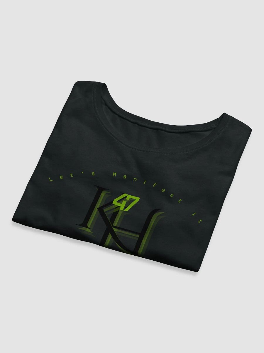 Glitchy Green K.H. Crop Tee product image (16)