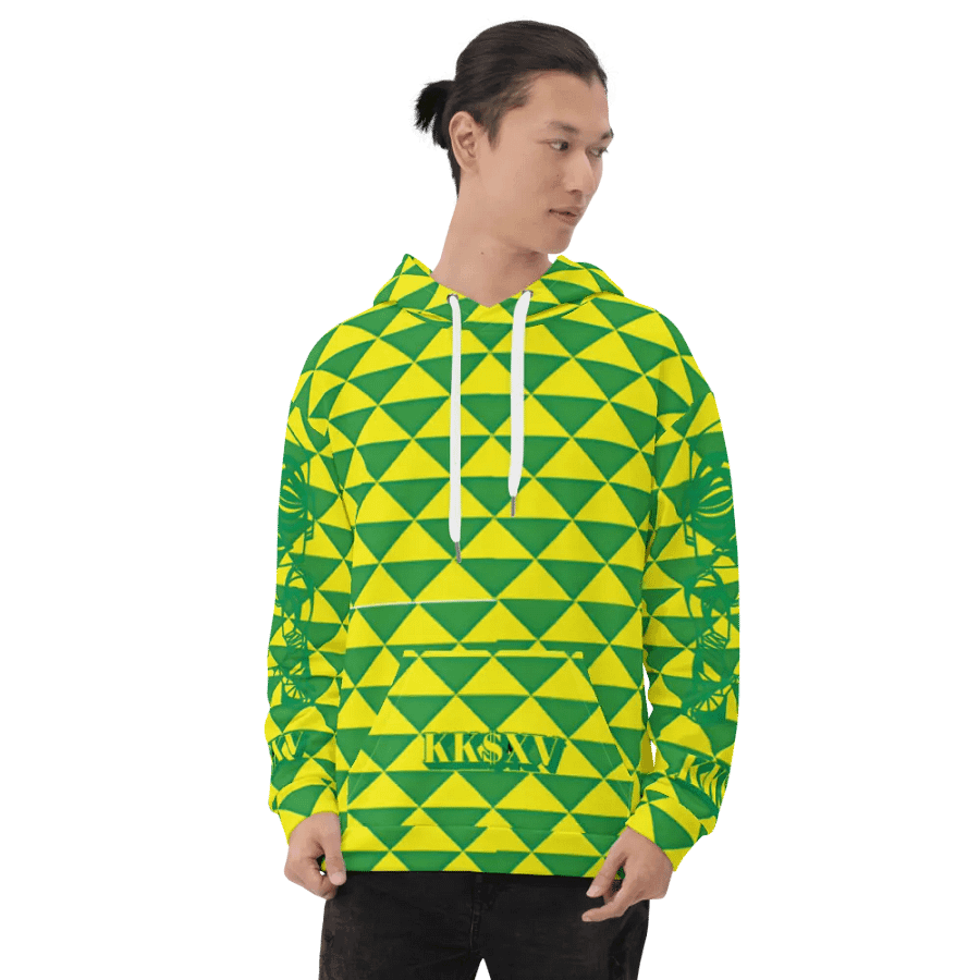 Geometric Fusion Unisex TIKI Hoodie product image (8)