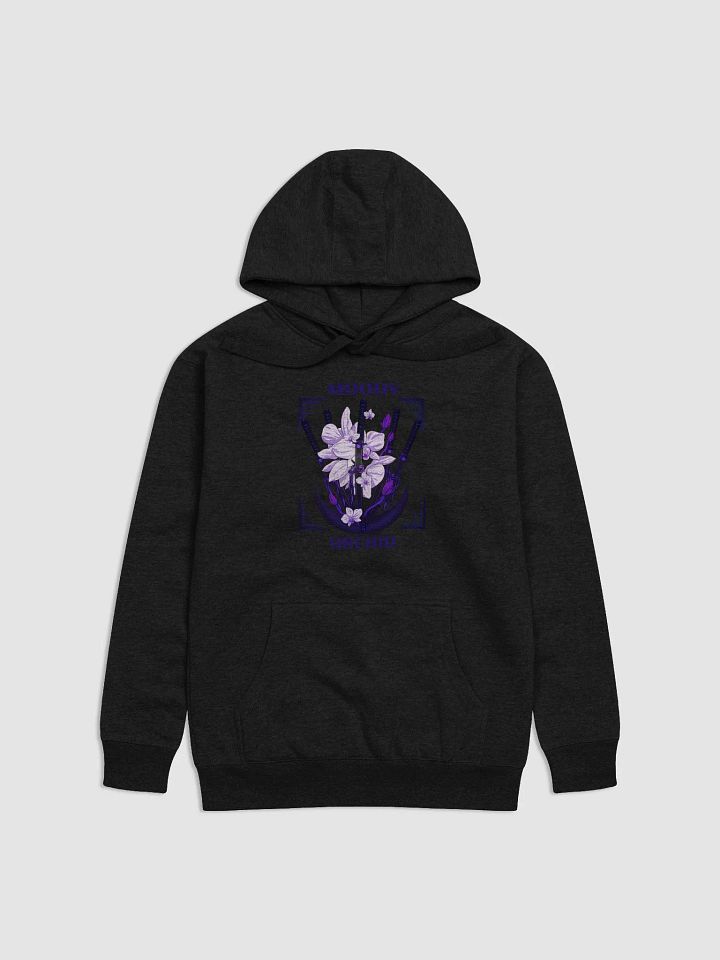 Purple Japanese Katana & Orchids Unisex Premium Hoodie product image (1)