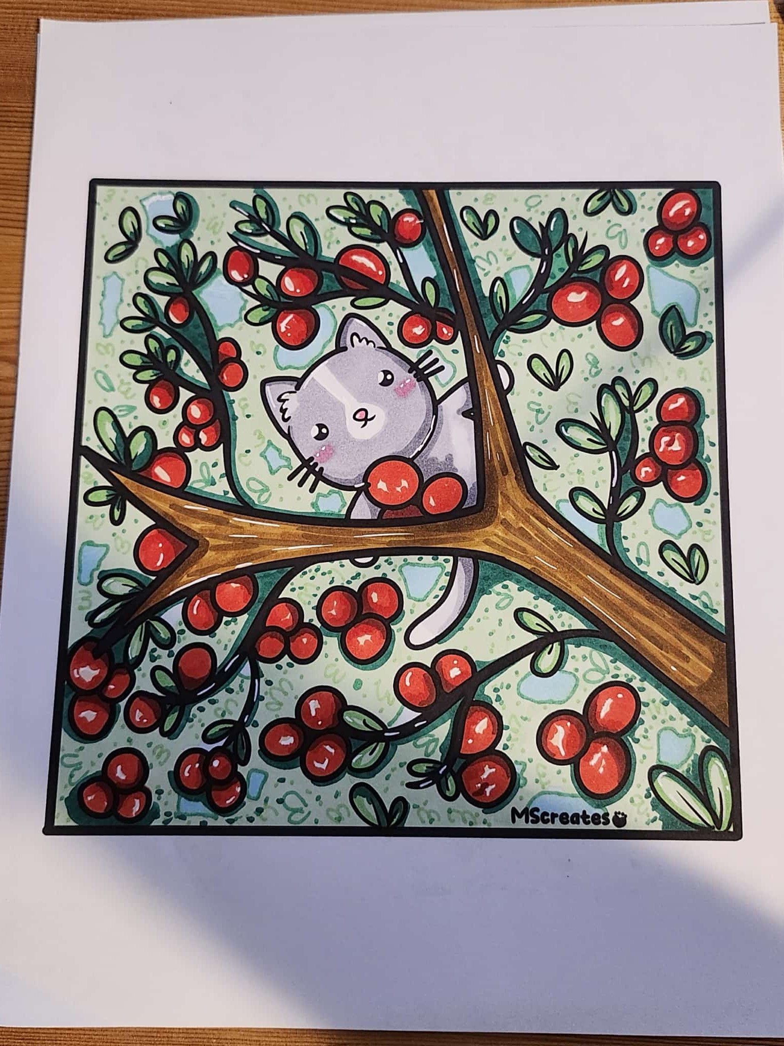 Apple Picking coloring page product image (1)