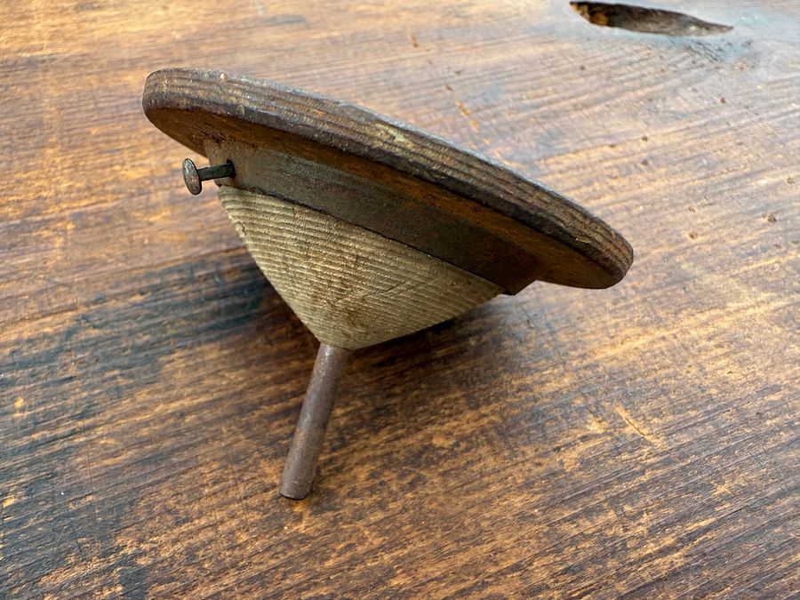🎎 Antique Japanese Koma Spinning Top – Mid-Showa Period | Japan Antique Roadshow product image (4)