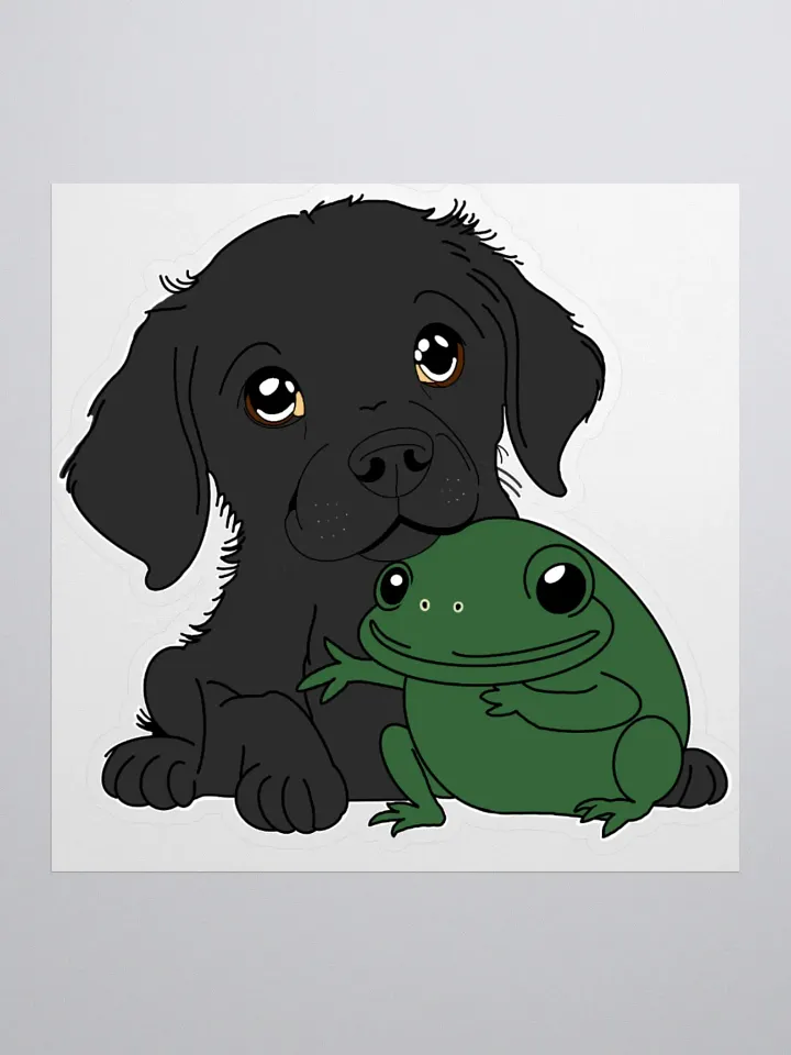 Freya's Frog Sticker product image (1)
