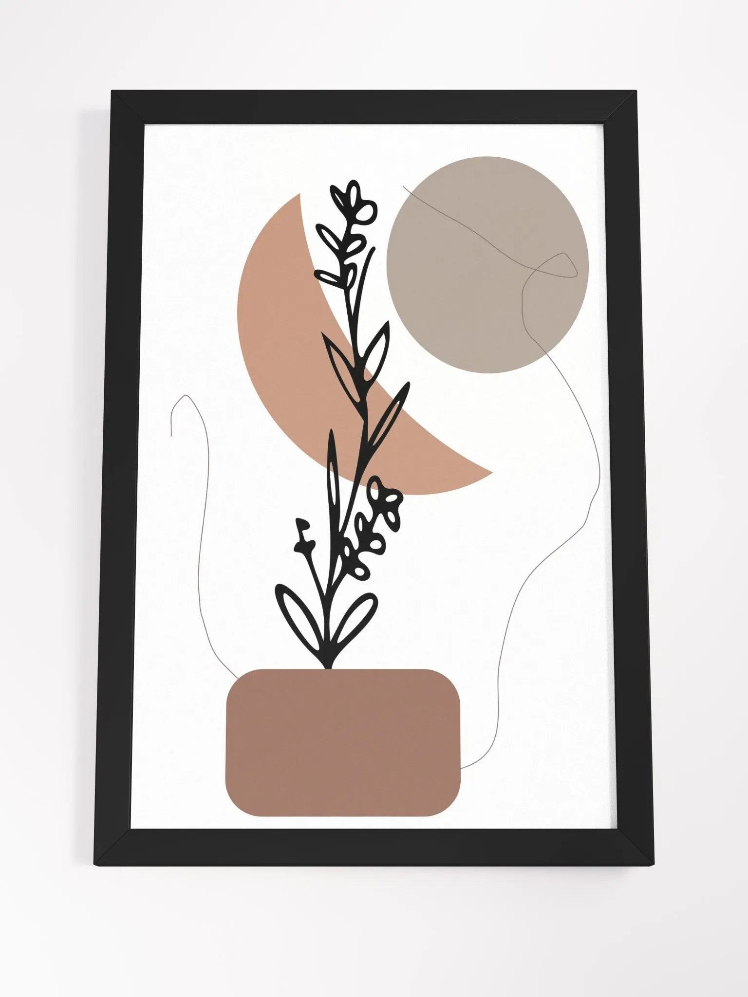 Botanical Harmony Framed Poster product image (20)