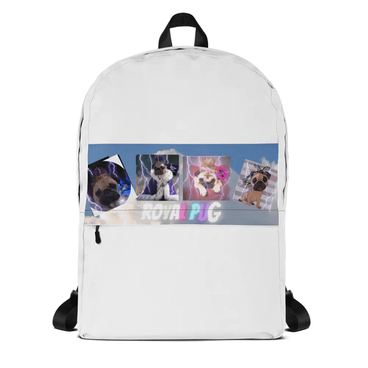 Pug Squad All-Over Print Backpack (BACK TO SCHOOL) product image (1)