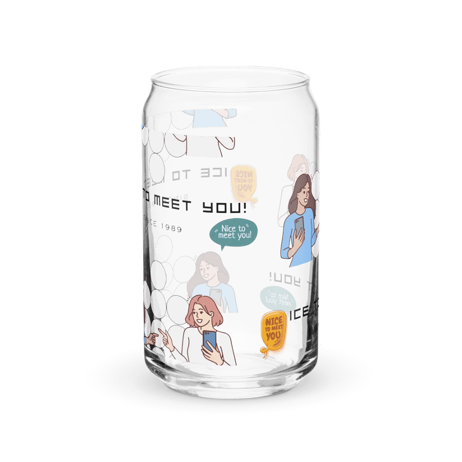 Ice To Meet You! Can-Shaped Glass product image (10)