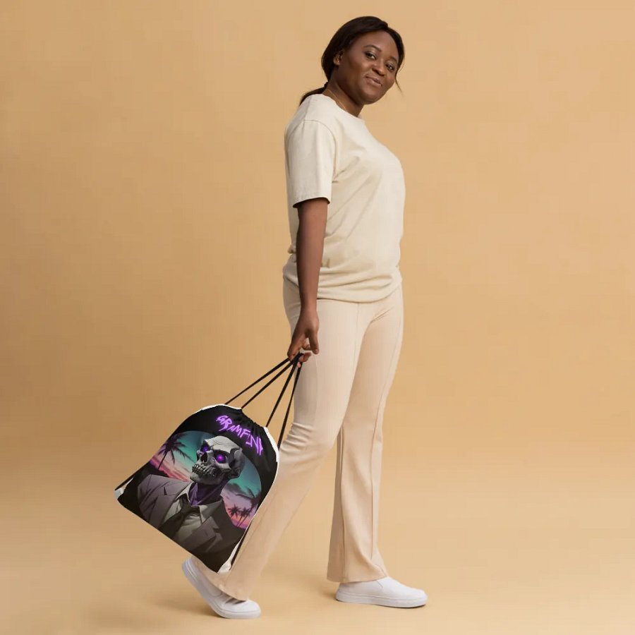 Fiendly Drawstring Bag! product image (3)