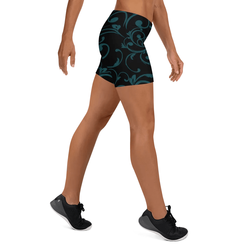 Dark Teal Activewear Shorts product image (10)