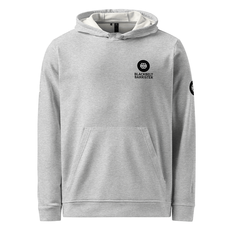 Adidas x Blackbeltbarrister Fleece Hoodie Grey product image (1)