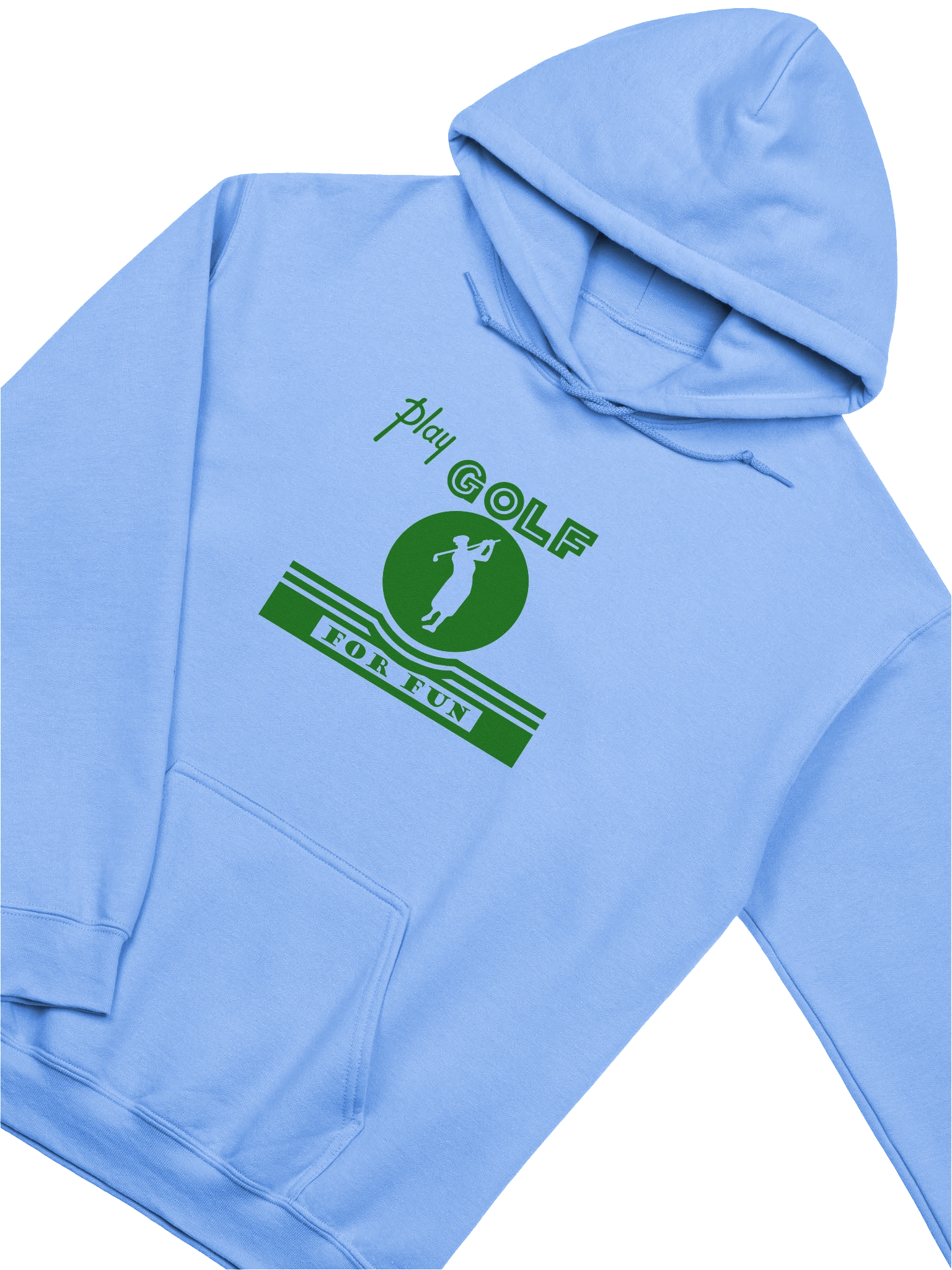 'Golf for Fun' Hoodie — Light product image (2)
