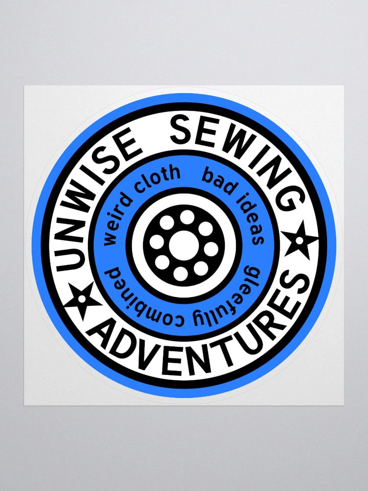 Unwise Sewing Adventures Blue product image (1)
