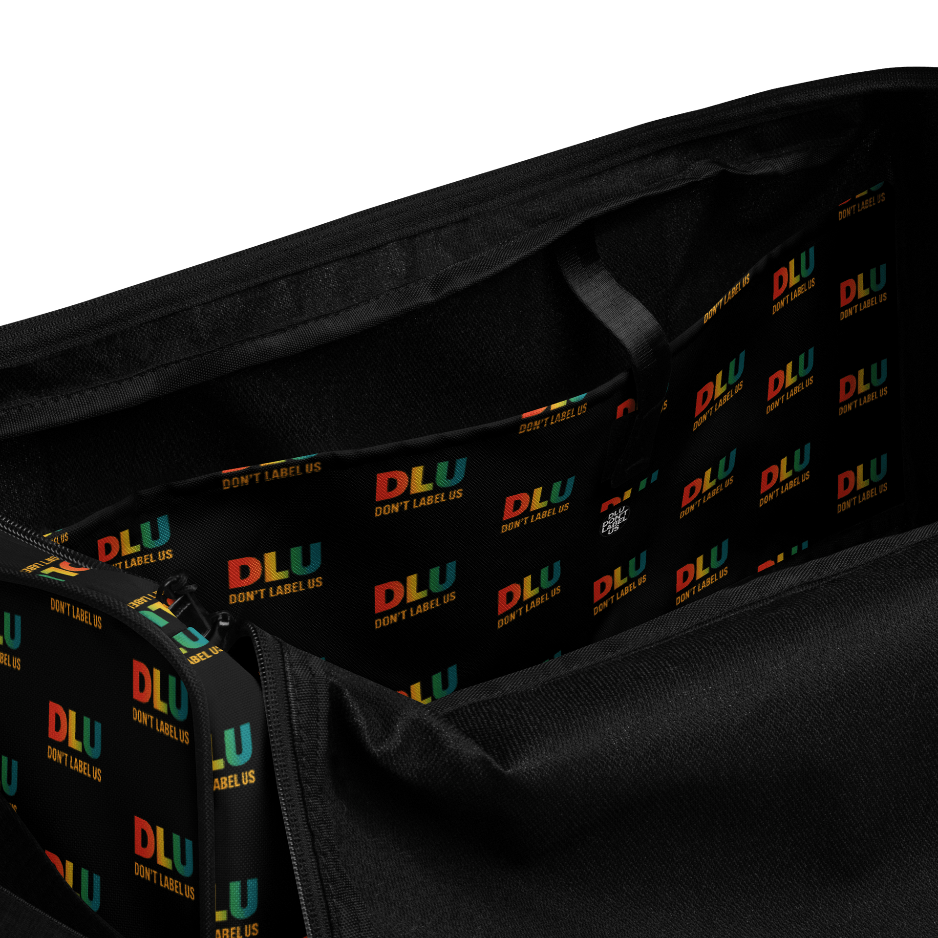 DLU Repeating Pattern All-Over Duffle Bag product image (6)