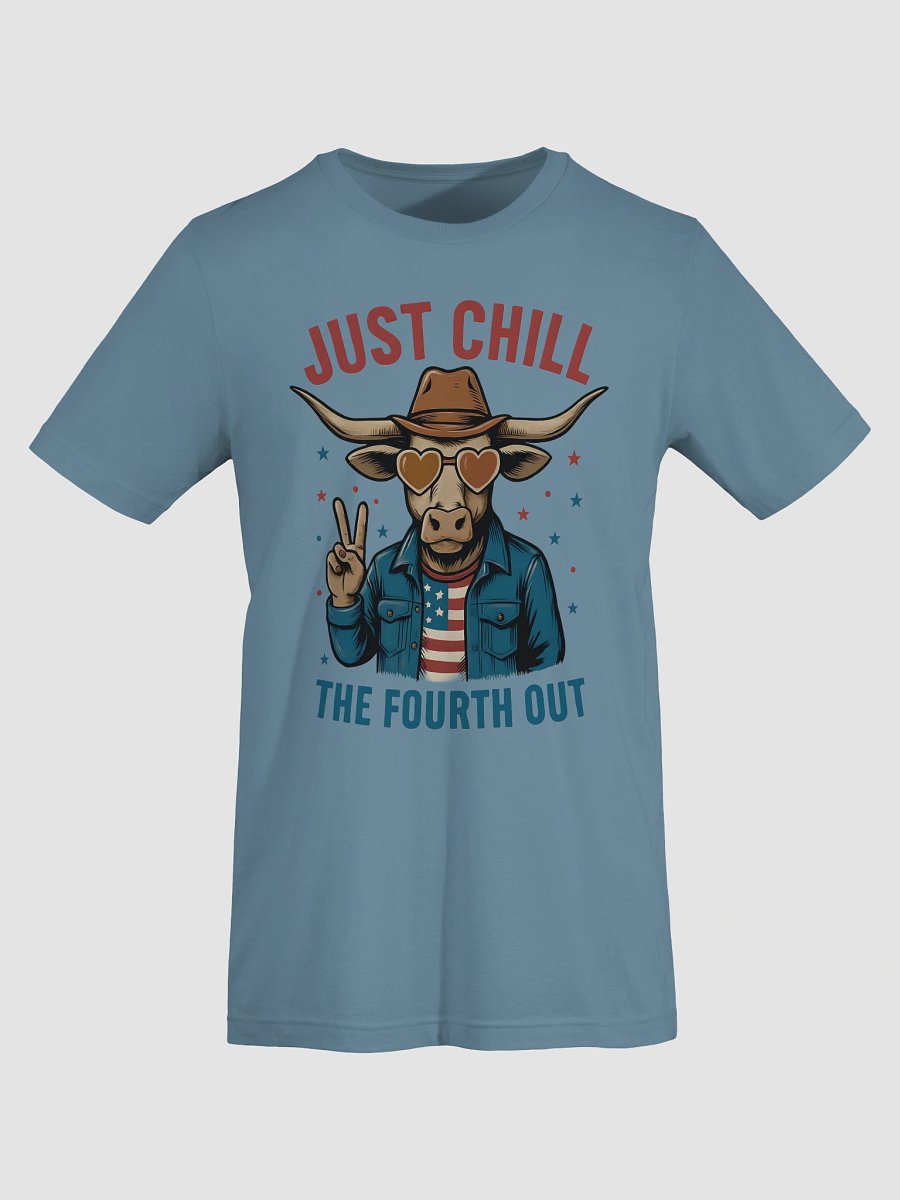 Fourth of July Longhorn Tee product image (7)