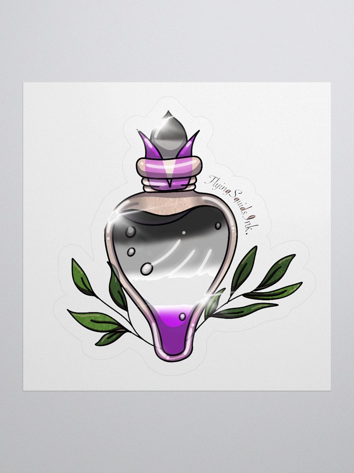 Asexual Pride Potion- Sticker product image (1)