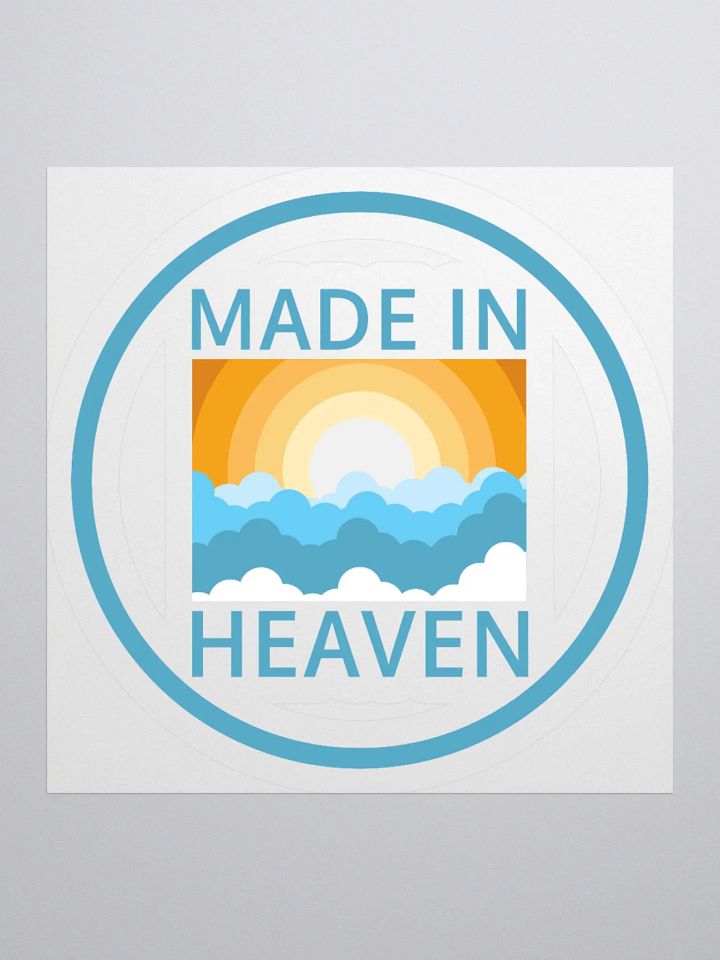 Made In Heaven - Kiss Cut Stickers product image (1)
