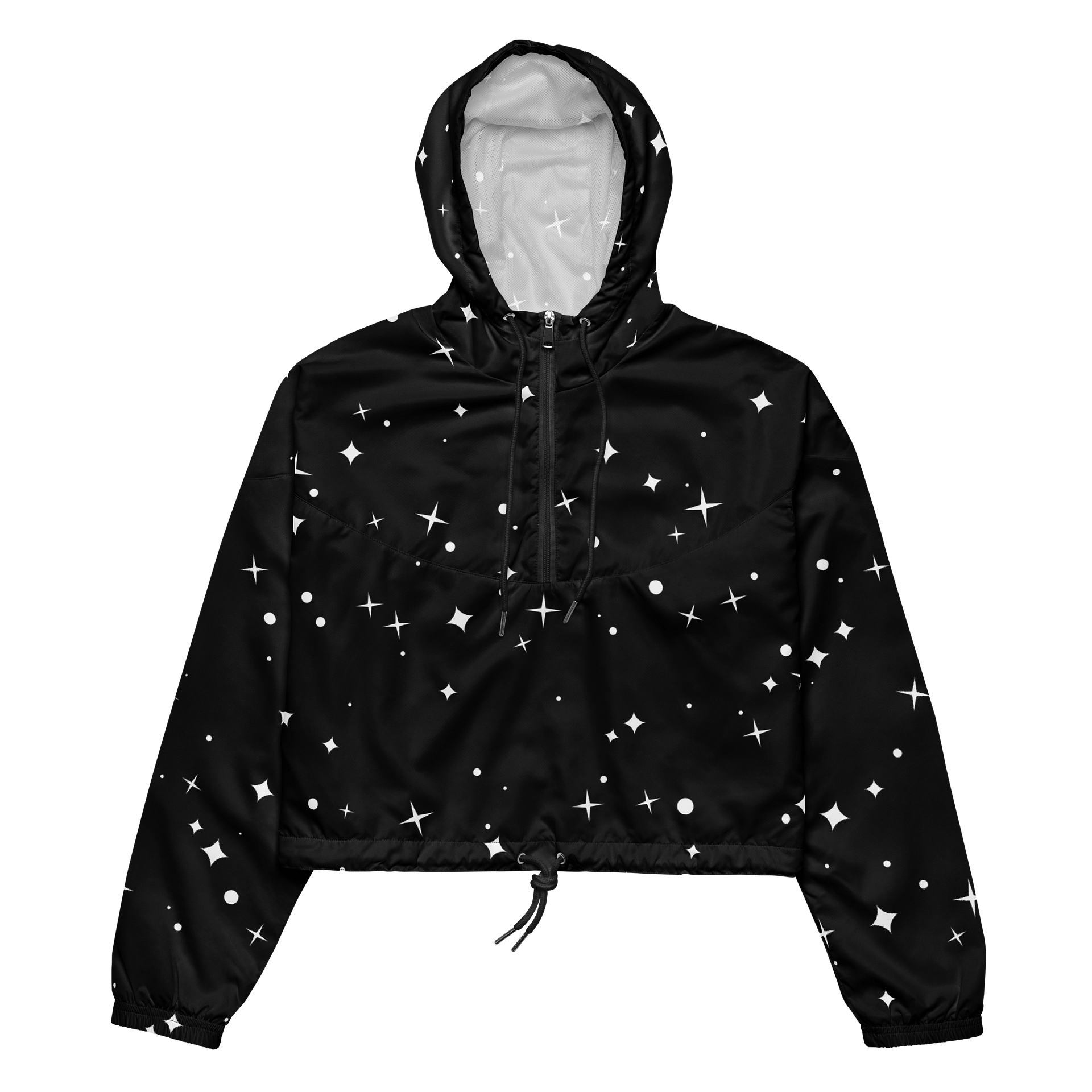 Starry Night Women's Cropped Windbreaker product image (3)