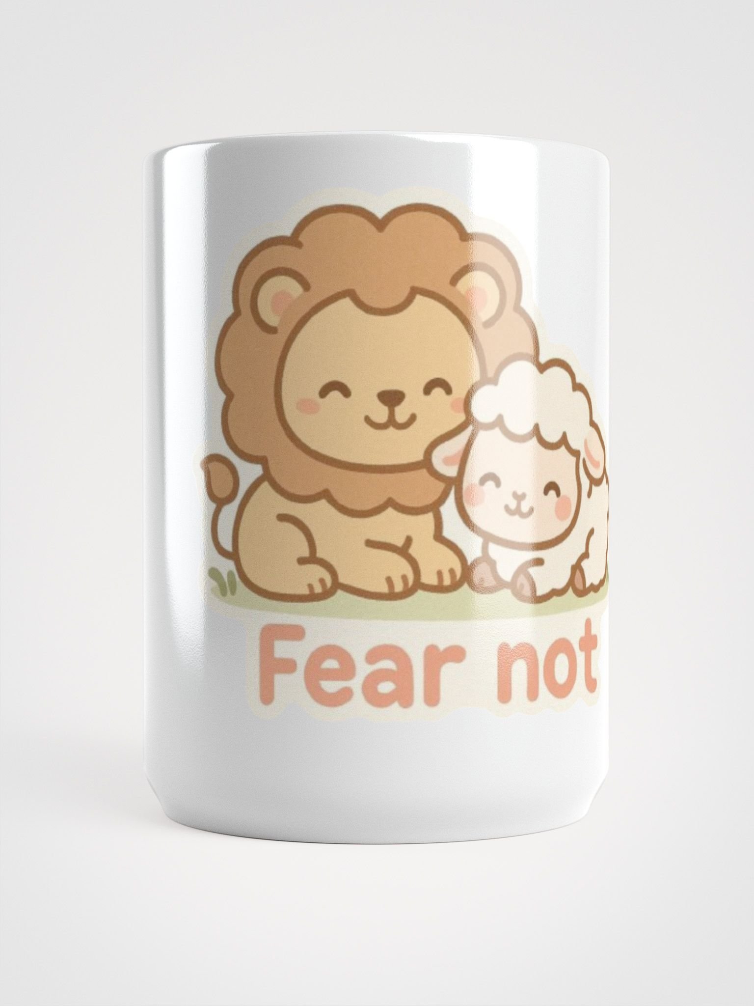 Courageous Companions White Glossy Mug product image (1)