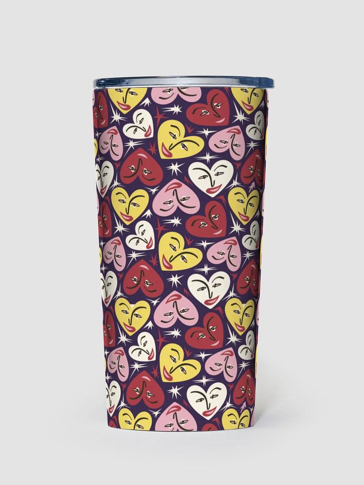 Tumbler - Heart pattern product image (1)