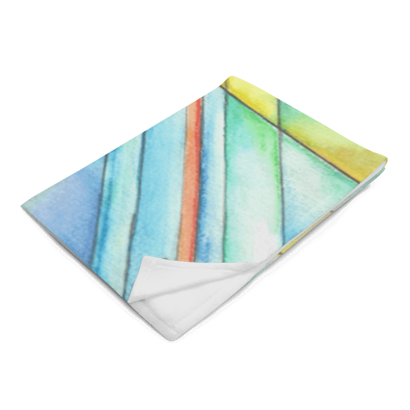 Circles to Circles #2 - Stereographic Projection Mathematical Art Blanket product image (4)