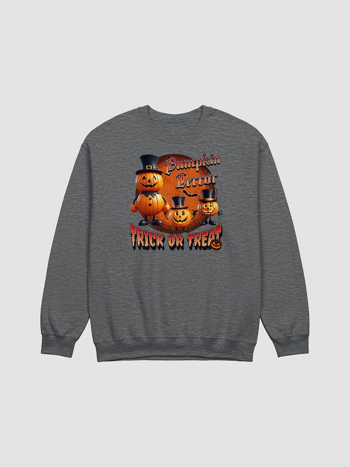 Pumpkin Terror Trick Or Treat Halloween Crewneck product image (3)