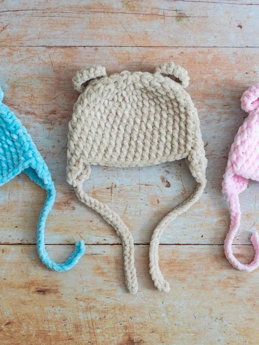 Crochet Pattern: Baby Hat (with Bear Ears) product image (11)