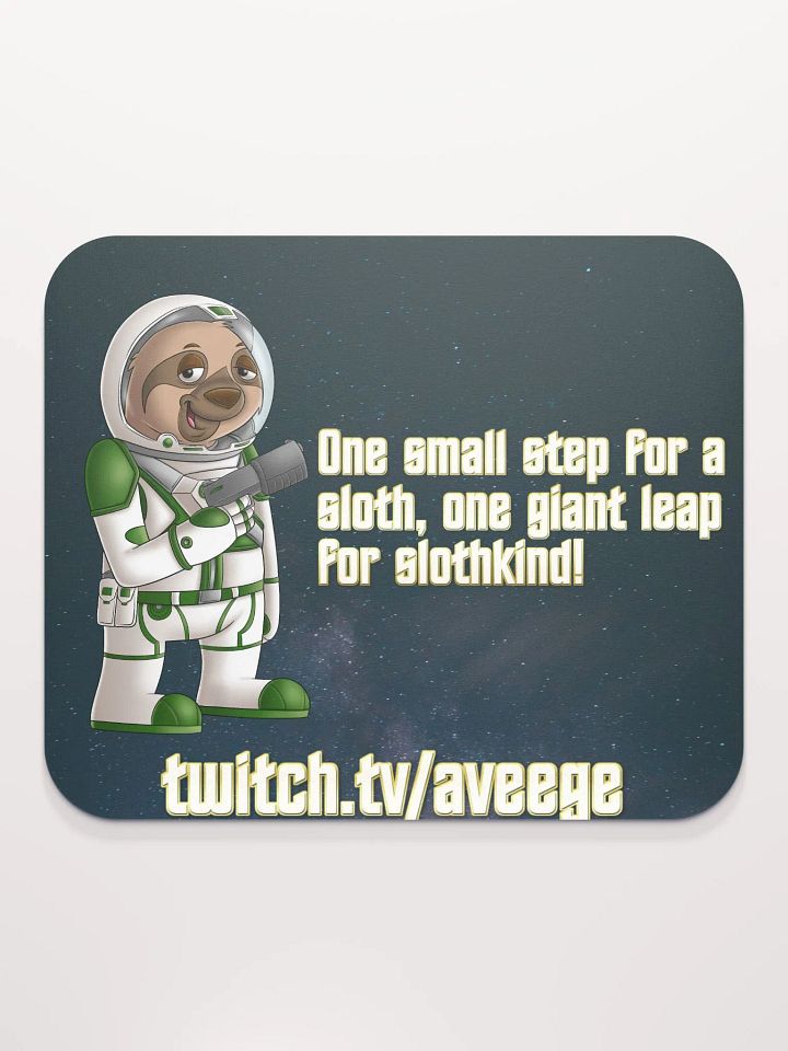 SpaceSloth Mousepad product image (2)