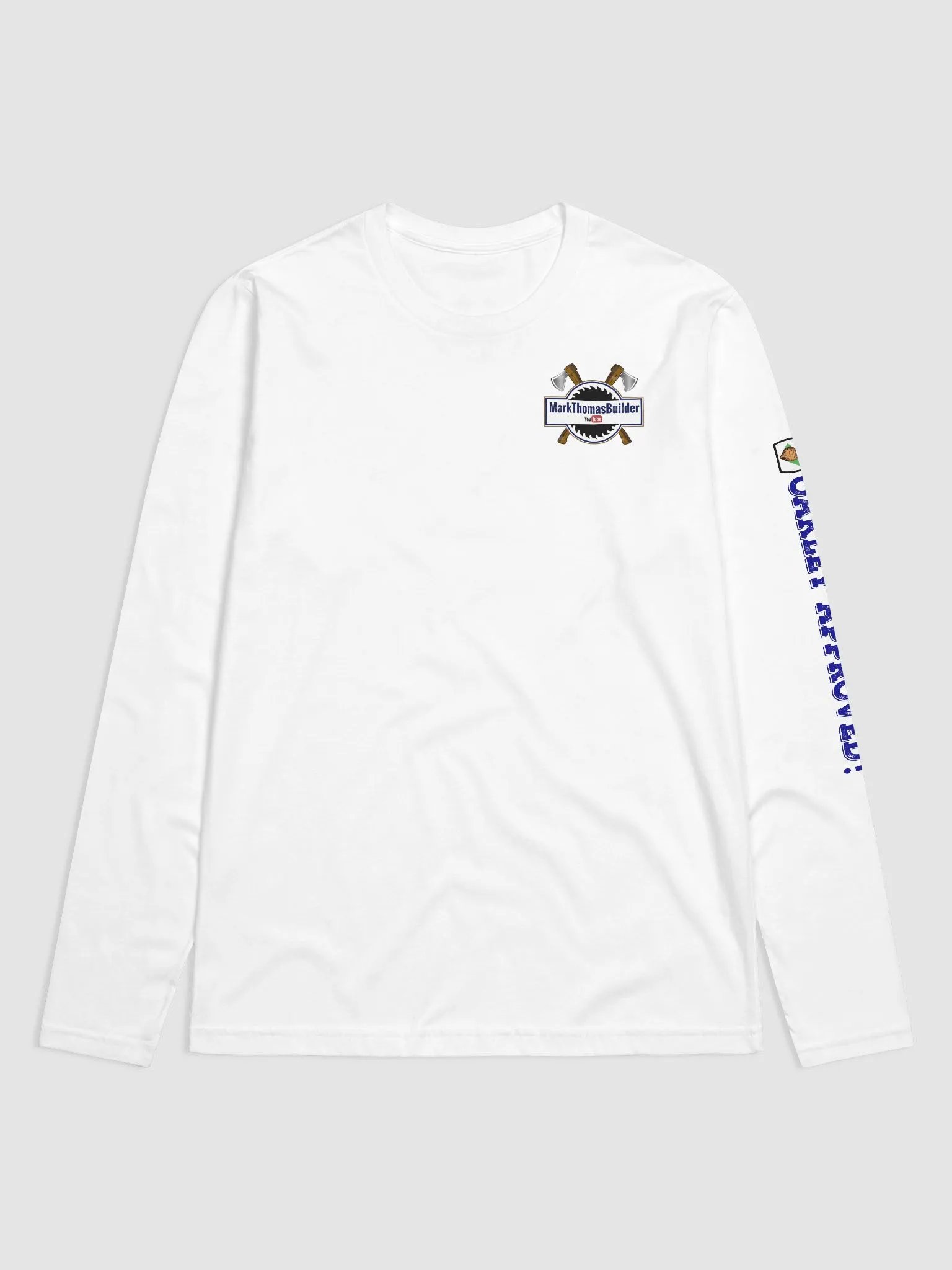 White long sleeve T product image (1)