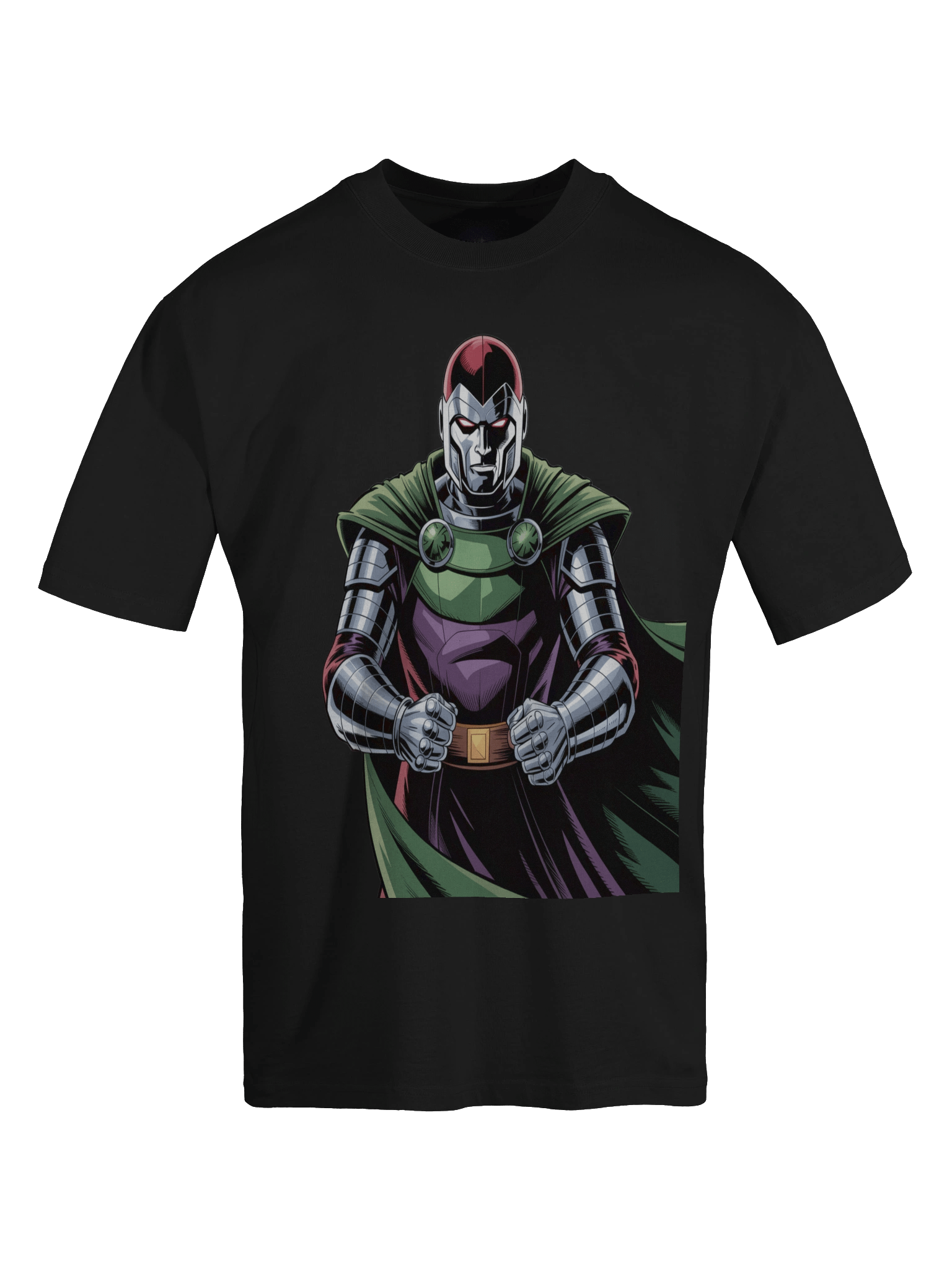 Dr. Doom's Veiled Tyranny – Premium Oversized Faded T-Shirt product image (1)