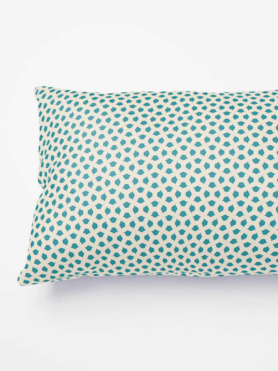 Blue Leaves Throw Pillow product image (3)