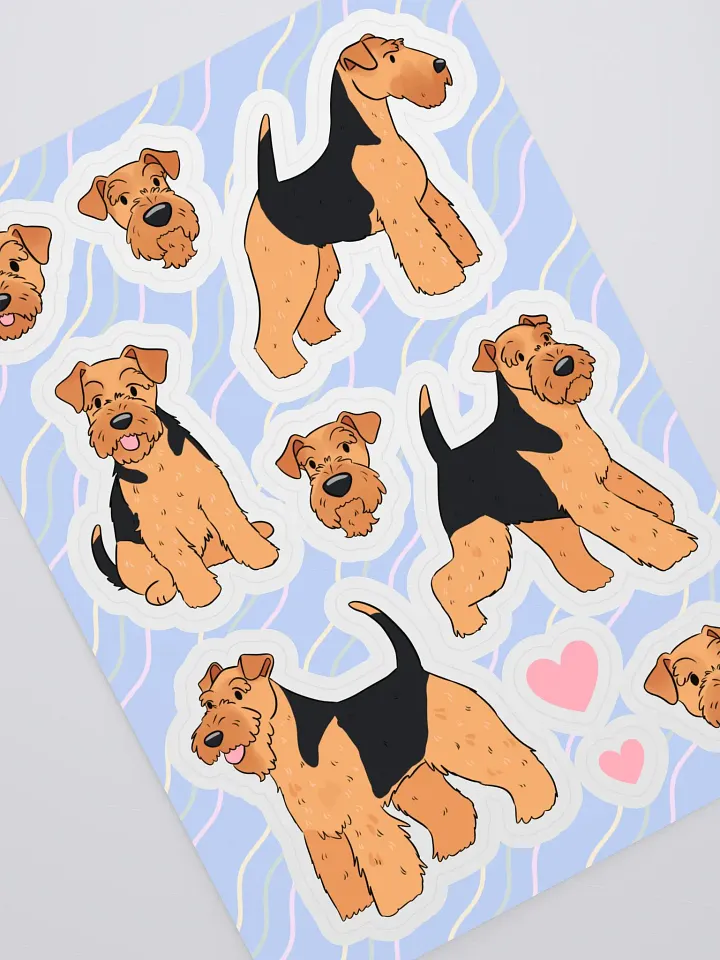 Welsh Terrier Sticker Sheet product image (2)