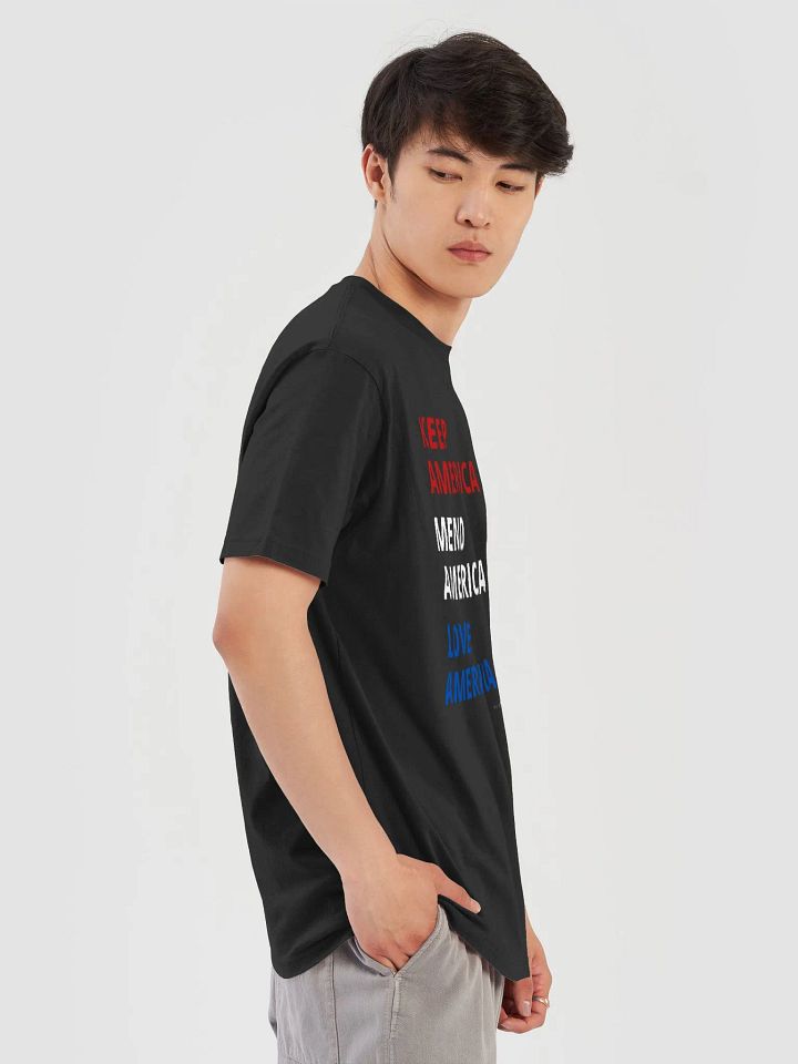 KAMALA Keep Mend Love America Supersoft Slim Fit T-Shirt product image (2)