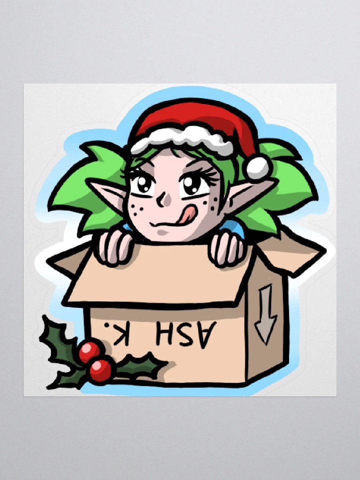 Deck The Halls With Elfling's Box Steeeker! product image (1)