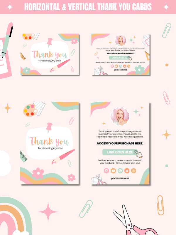 Whimsical MRR/PLR Branding Kit for Etsy product image (8)