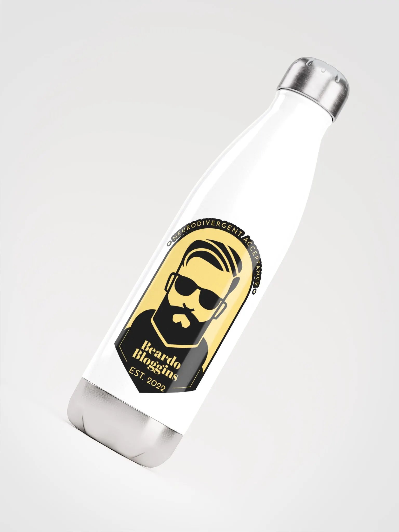 Neurodivergent Acceptance Stainless Steel Water Bottle product image (4)